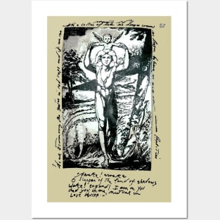 The Shepherd - Awake! Awake! - William Blake Posters and Art